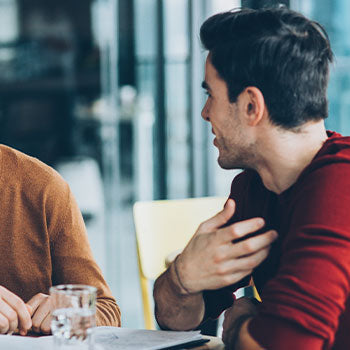 A coach getting supervision from her mentor