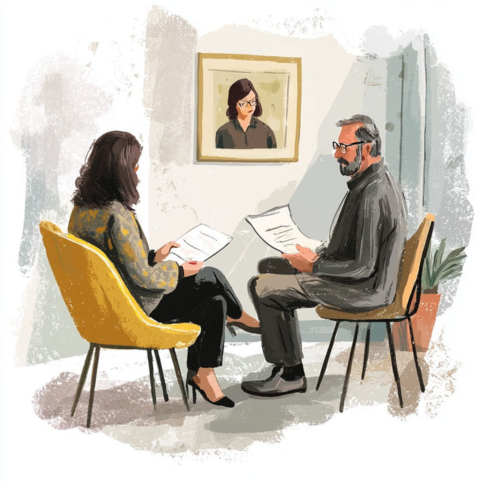 a client going through their first session.