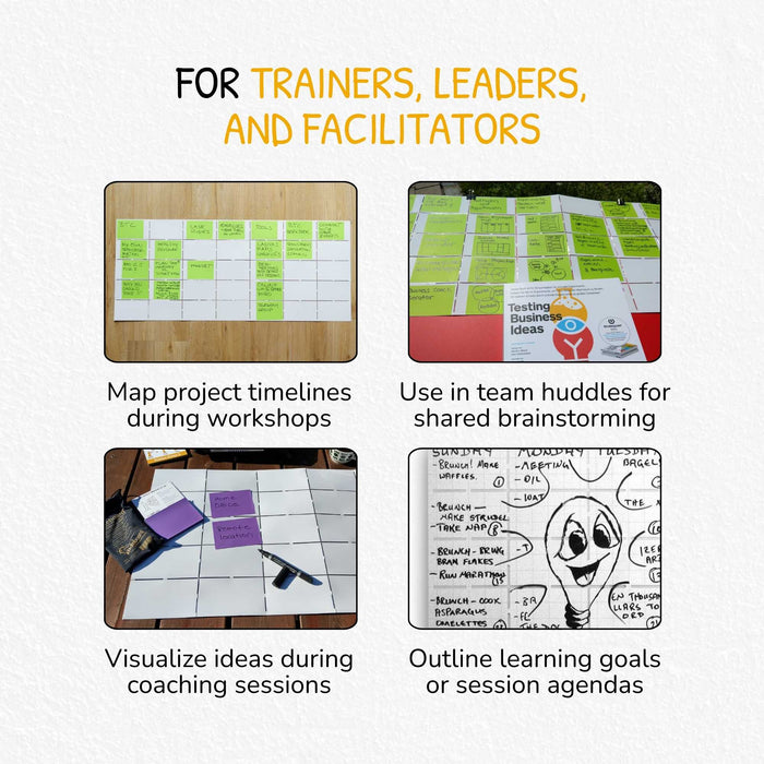 Stattys Noteboard: Faltbares Whiteboard mit 4 Staedtler-Markern