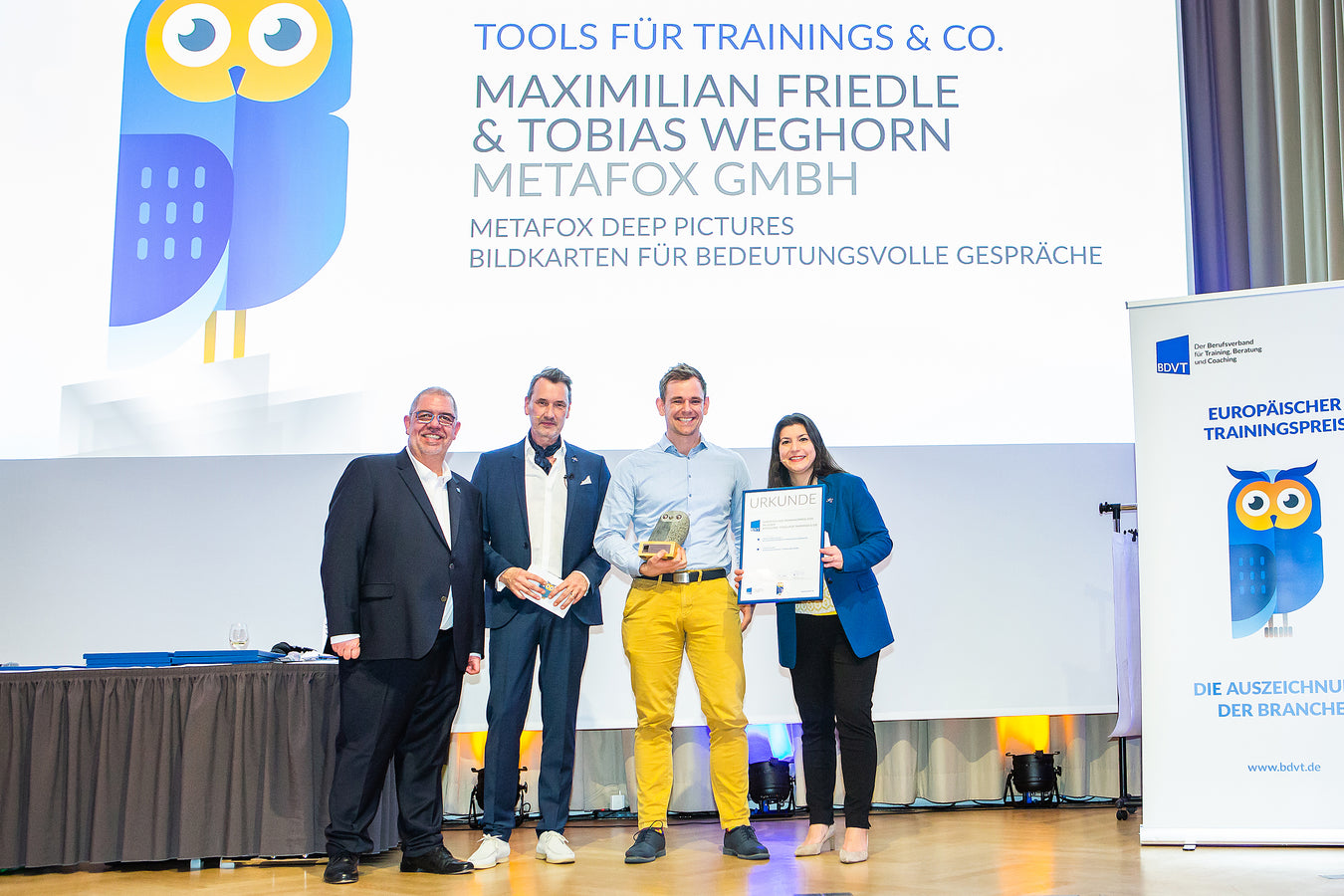 metaFox at the European Training Award 2024