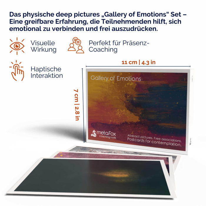 deep pictures « Gallery of Emotions » Bundle Deluxe : Set Physique + Numérique