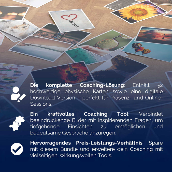 deep pictures „ORIGINAL“ Deluxe-Bundle: Physische + Digitale Coaching-Karten