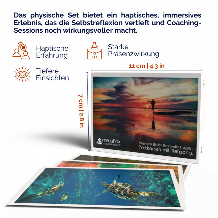 deep pictures „ORIGINAL“ Deluxe-Bundle: Physische + Digitale Coaching-Karten