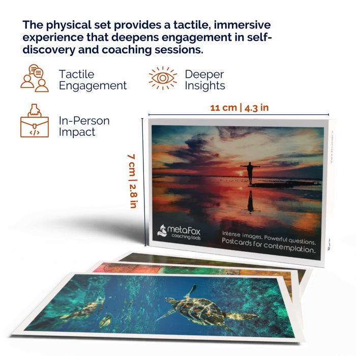 deep pictures “ORIGINAL” Deluxe Bundle: Physical + Digital Coaching Cards