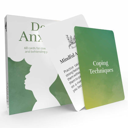 Dear Anxiety – 60 Cards for Therapy, Coaching & Self-Reflection