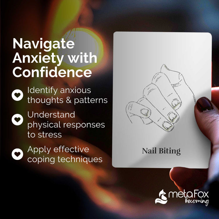 Dear Anxiety – 60 Cards for Therapy, Coaching & Self-Reflection