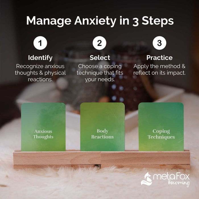 Dear Anxiety – 60 Cards for Therapy, Coaching & Self-Reflection