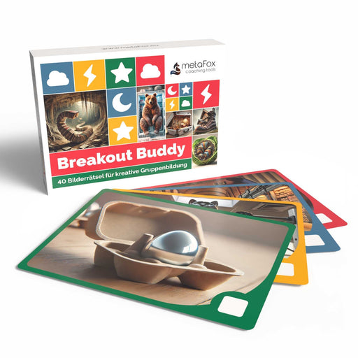 „Breakout Buddy“ Kreative Teamfindung mit Bildpuzzles