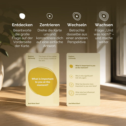 "And What Else?" Cards for Coaching, Self-Discovery and Meaningful Conversations