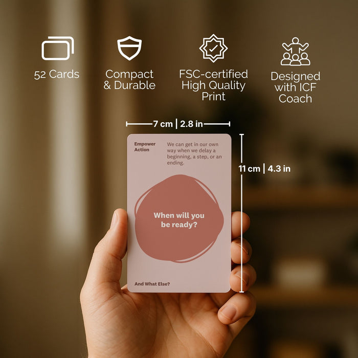 "And What Else?" Cards for Coaching, Self-Discovery and Meaningful Conversations