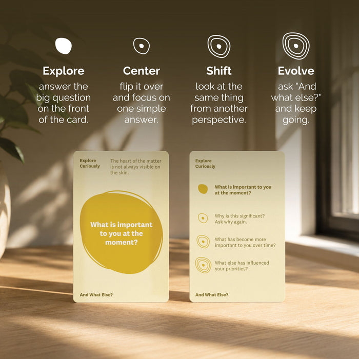 "And What Else?" Cards for Coaching, Self-Discovery and Meaningful Conversations