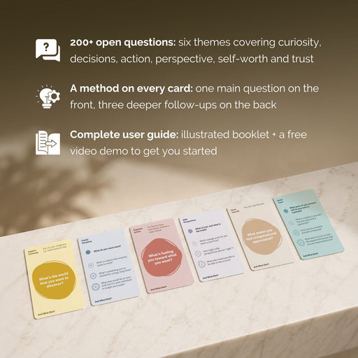 "And What Else?" Cards for Coaching, Self-Discovery and Meaningful Conversations