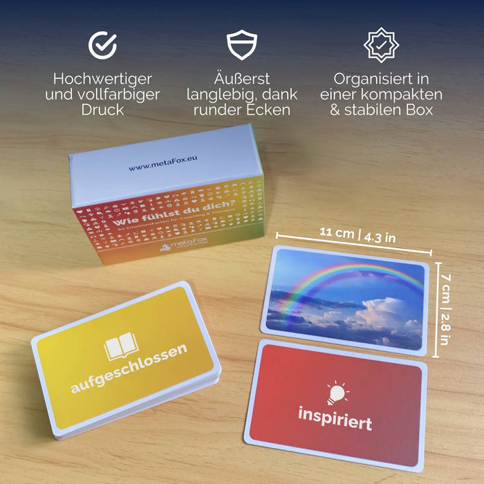 « How do you feel? » Cartes de coaching des émotions