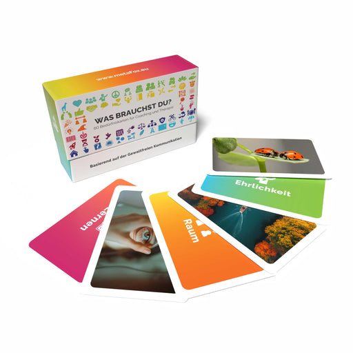 Bedürfnis-Karten „Was brauchst du?“ für Gewaltfreie Kommunikation
