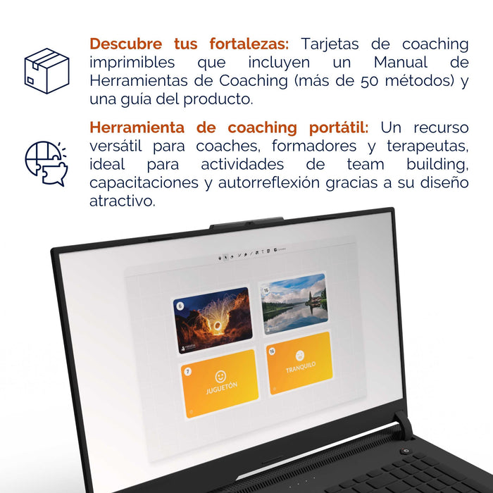 Digital Coaching Cards “Stronger You” for Working with Strengths