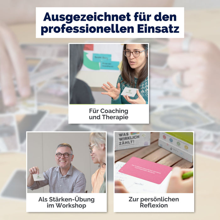 Coaching-Karten "What Really Matters!" für die Arbeit mit Werten