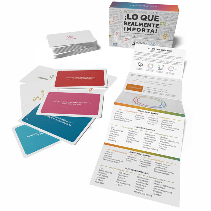 Coaching Cards "What Really Matters!" for working with values