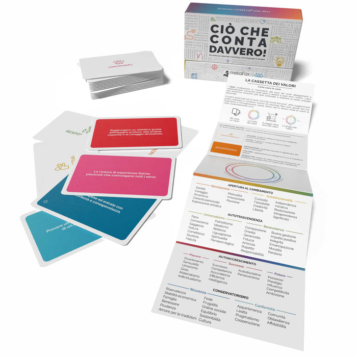 Coaching Cards "What Really Matters!" for working with values