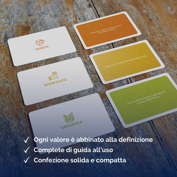 Coaching Cards "What Really Matters!" for working with values