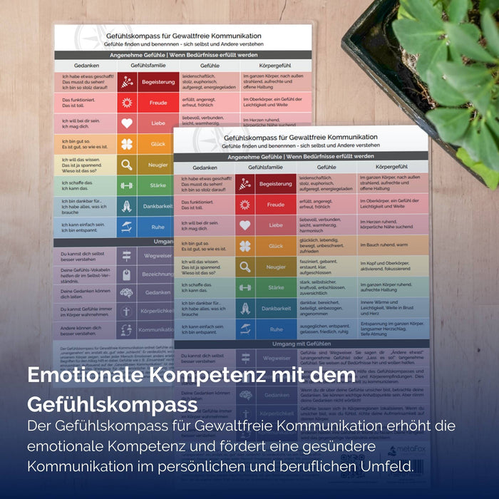 Emotions Compass for Nonviolent Communication