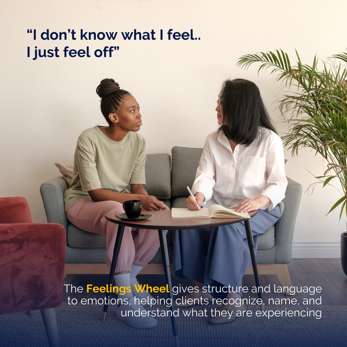 The Feelings Wheel - tool for emotional intelligence and reflection