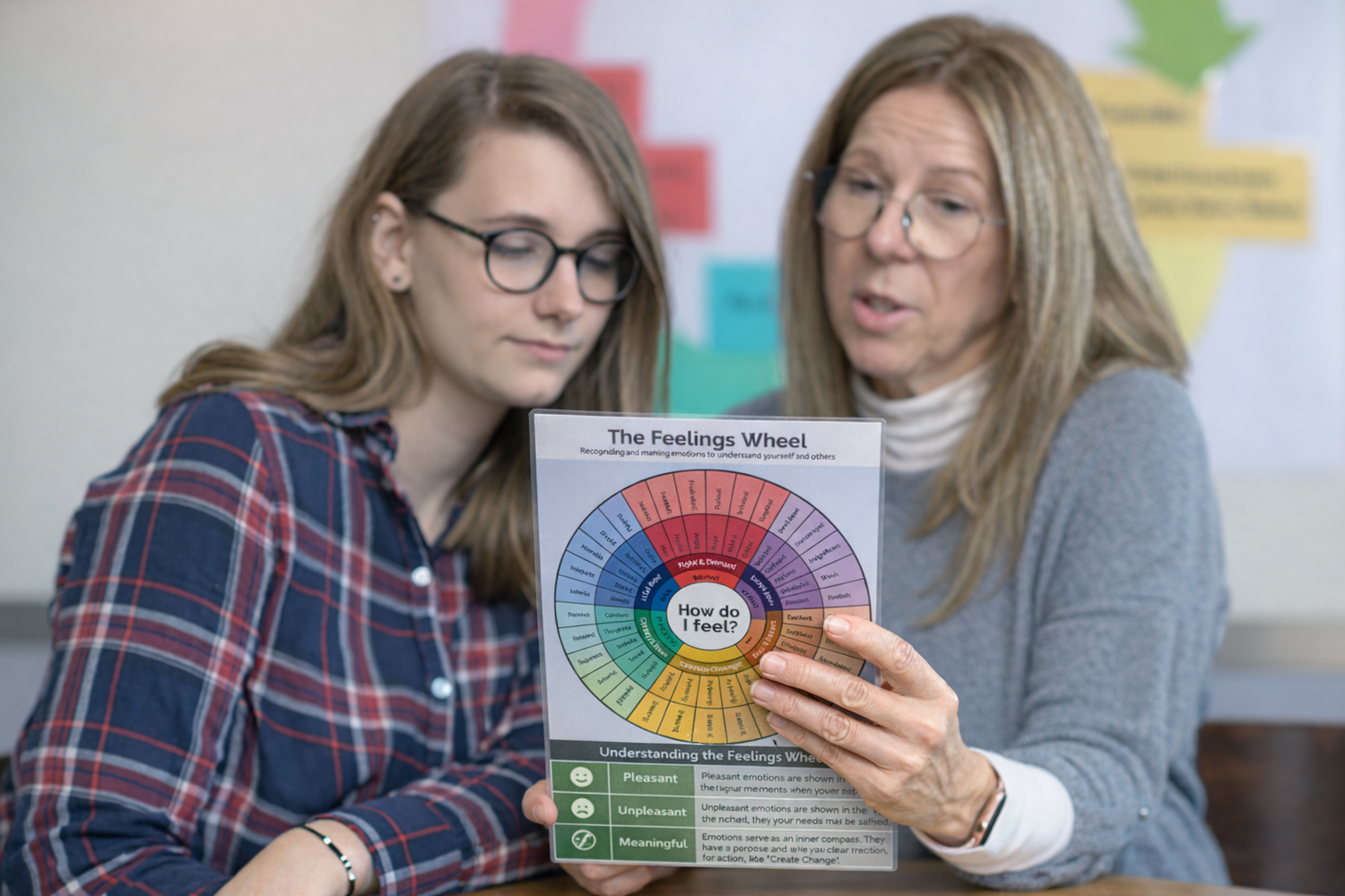 A visual anchor for emotional clarity