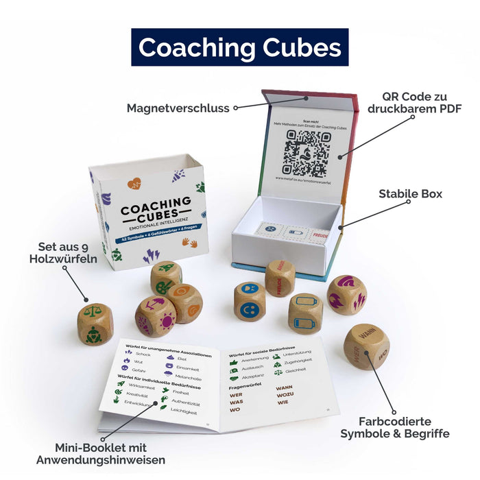Cubes de coaching pour l'intelligence émotionnelle