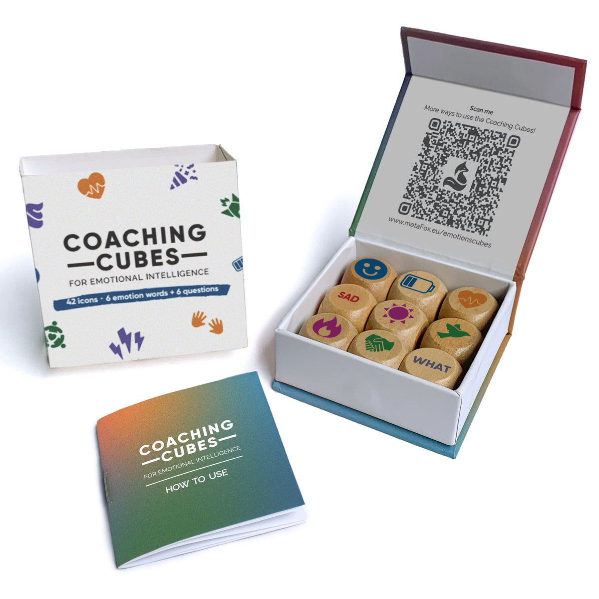 Coaching Cubes for Emotional Intelligence — metaFox.eu