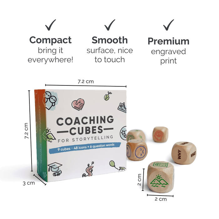 Coaching Cubes for Storytelling in Coaching, Therapy & Creativity