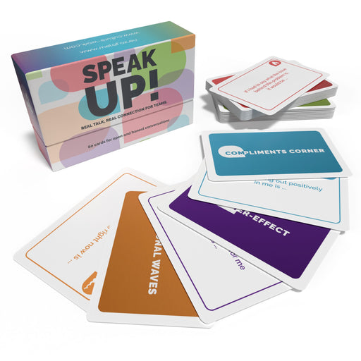 Coaching Cards "Speak Up" for teams that want to speak genuinely