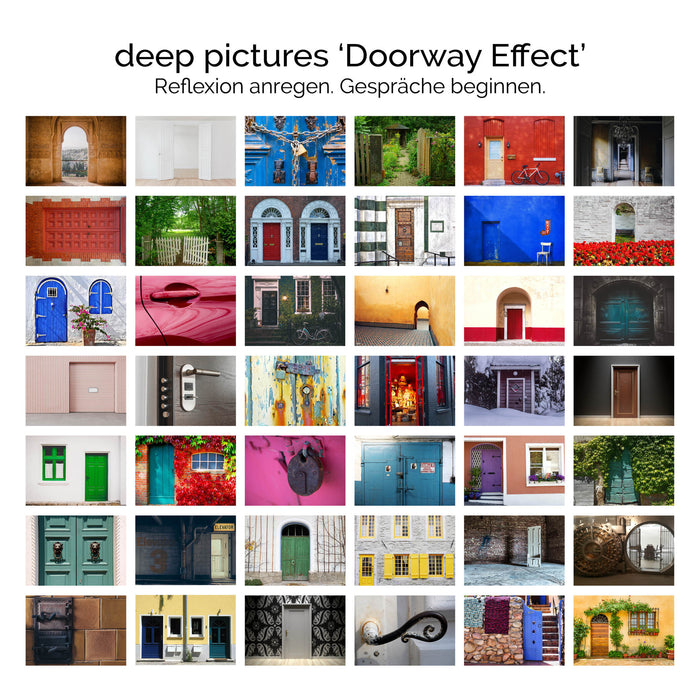 deep pictures ‘Doorway Effect’ Photo Postcards