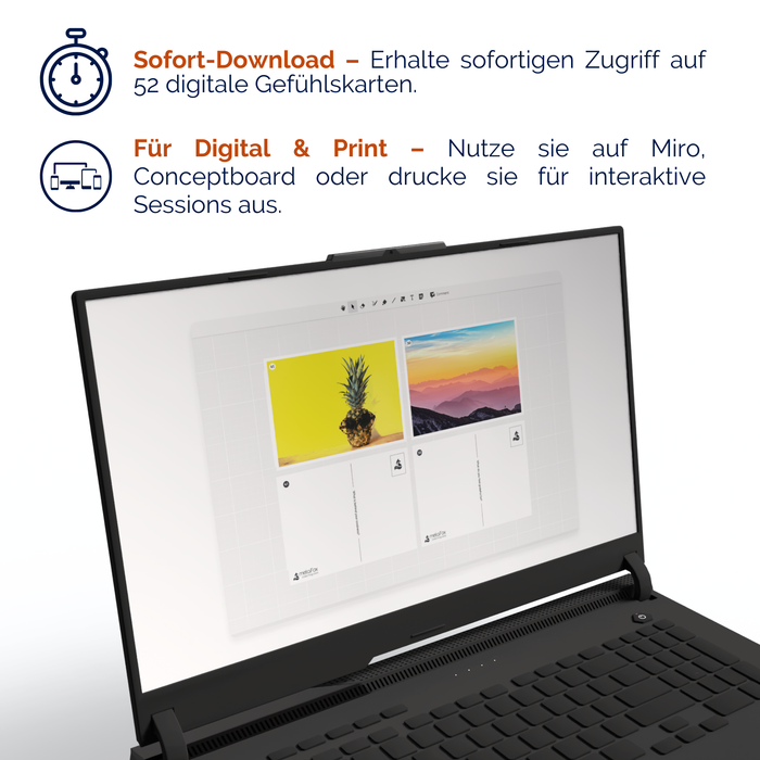 Digitale Karten: deep pictures „Gefühlswelten“ – Fotopostkarten