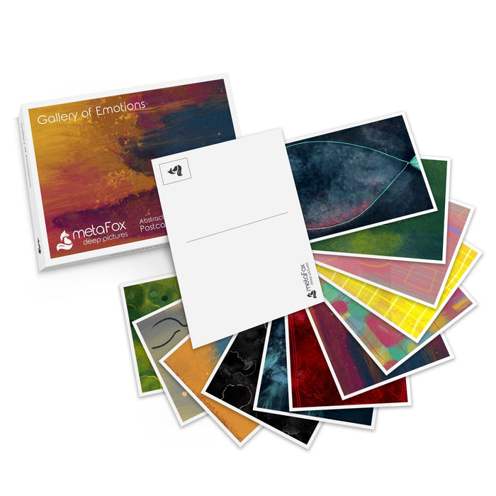 deep pictures "Gallery of Emotions" Abstract Art Postcards