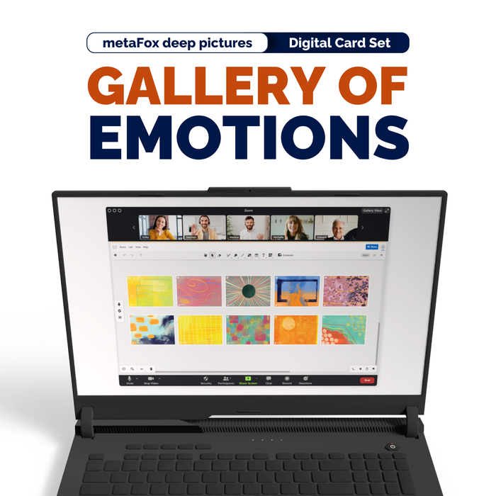 Digital Cards: deep pictures “Gallery of Emotions” Abstract Art Postcards