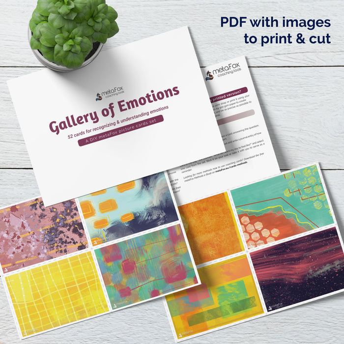 deep pictures "Gallery of Emotions" Abstract Art Postcards