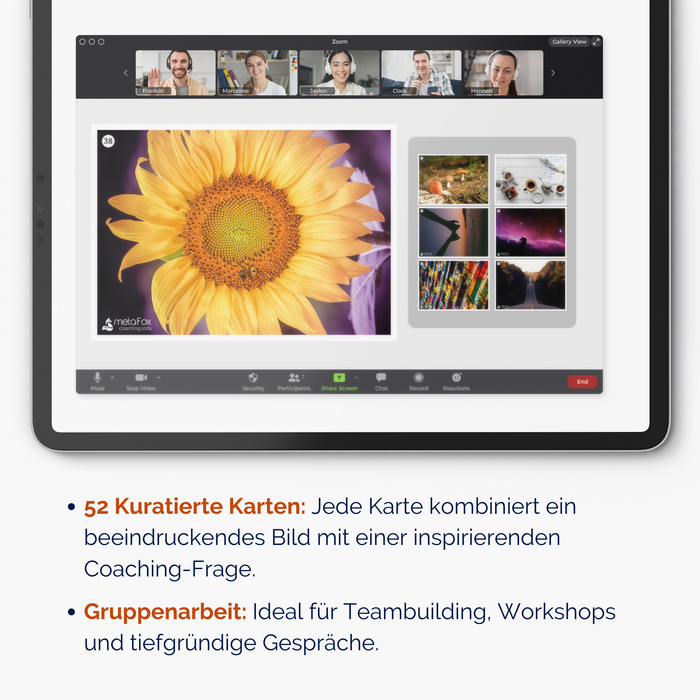 Digitale Karten: deep pictures „ORIGINAL“ für Coaching, Training und Therapie