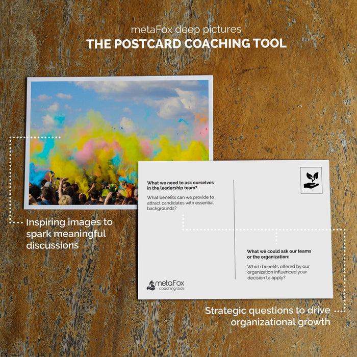 deep pictures "Putting People First" Photo Postcards for Organizational Development