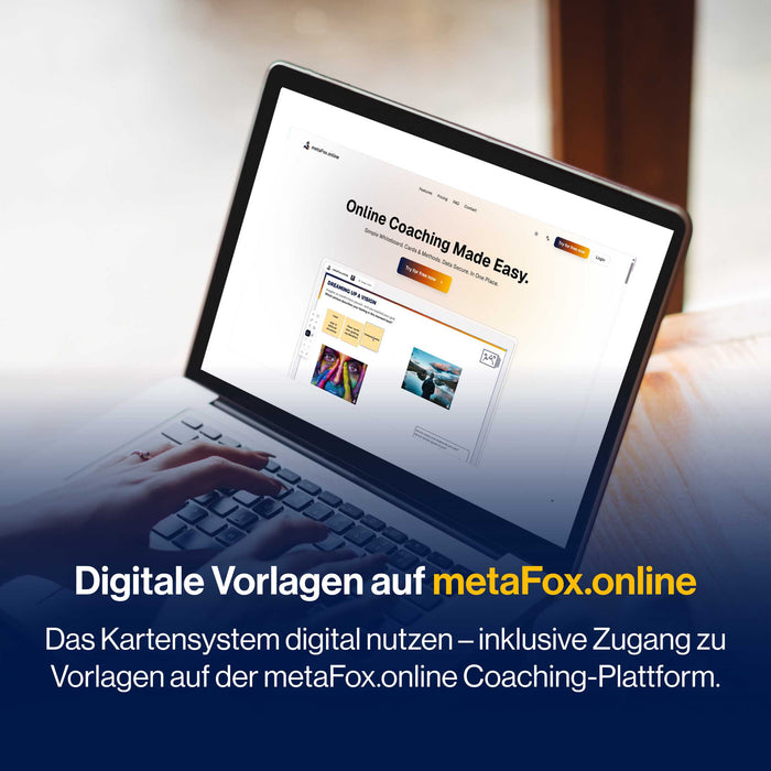 Digital Cards "Solution Focused Coaching" for Online Sessions