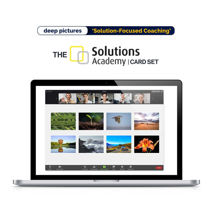 Digital Cards "Solution Focused Coaching" for Online Sessions