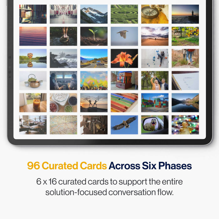 Digital Cards "Solution Focused Coaching" for Online Sessions