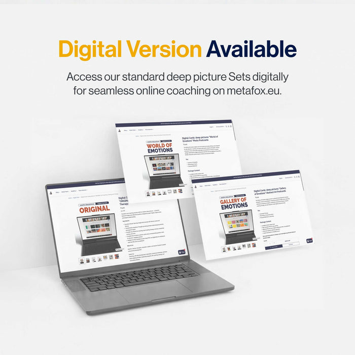 Digital Cards "Solution Focused Coaching" for Online Sessions