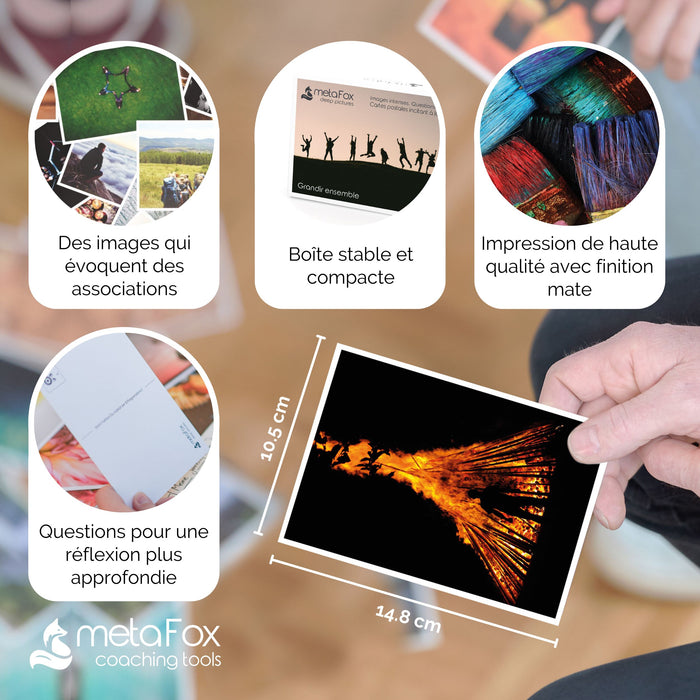 images profondes Cartes postales photo « Grandir ensemble »