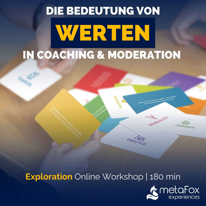 Exploration Workshop: Die Bedeutung von WERTEN in Coaching & Moderation