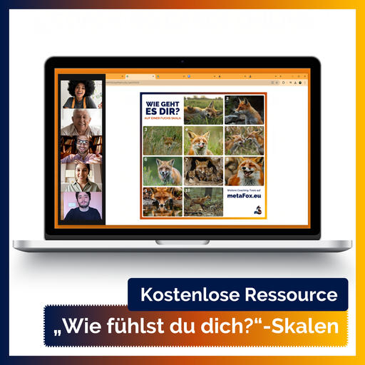 "Wie fühlst du dich?"-Skala als Warm-up für die Bildschirmfreigabe