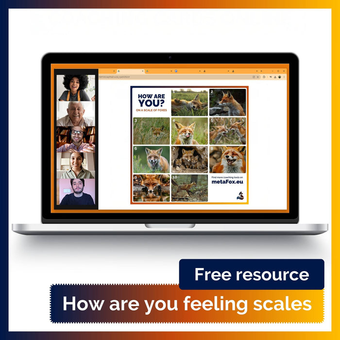 How Are You Feeling Scale Warm-Ups for Screensharing, Miro, and Conceptboard