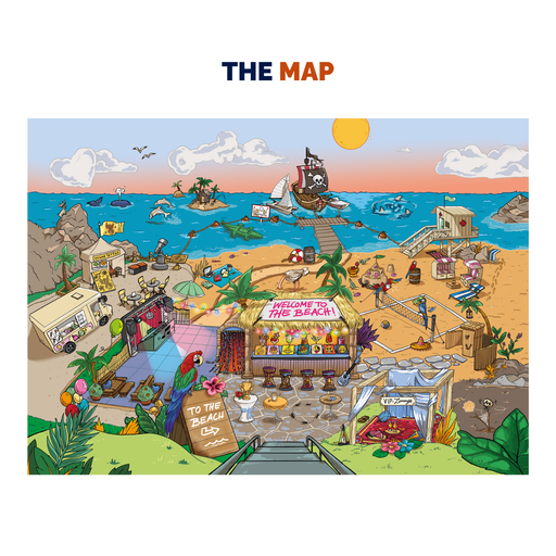 Beach Bar – Metaphorical Visual Map