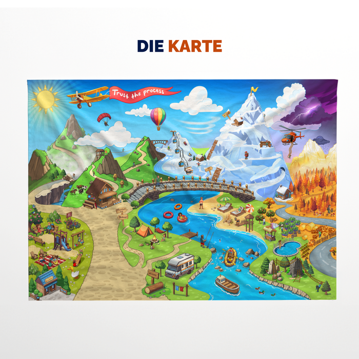 Seasons of Adventure – Metaphorical Visual Map