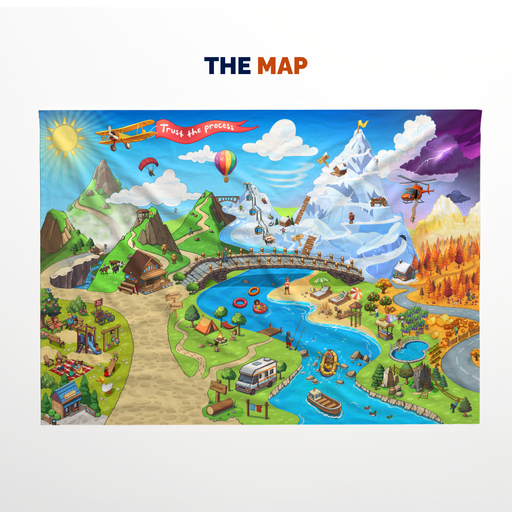 Seasons of Adventure – Metaphorical Visual Map