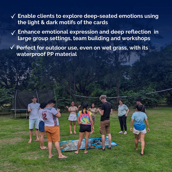 deep pictures "World of Emotions" - Large Coaching Cards (B5) from PP material