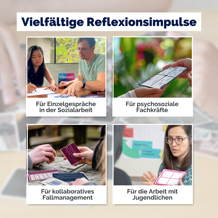 Coaching-Karten „Entdeckungsreise“ für Soziale Arbeit und psychosoziale Fallarbeit